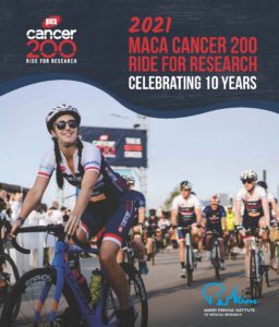 Read here: 2021 - 10th anniversary magazine for MACA Cancer 200 Ride for Research