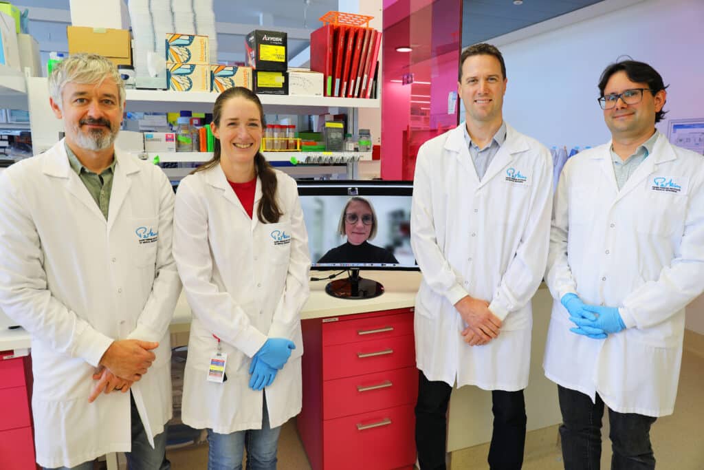 Prof Ryan Lister and the team who developed the world’s first map showing the gene activity in the many different types of cells in the frontal cortex of the human brain, from before we are born until we reach adulthood